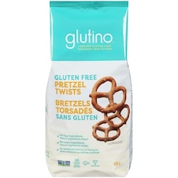 Glutino Gluten-Free Pretzel Twists 400 g, $2.37/100g