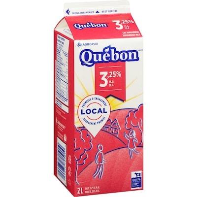 Lait homogénéisé