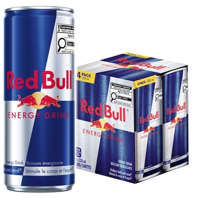Red Bull Energy Drink 4x250.0 ml, $1.15/100ml