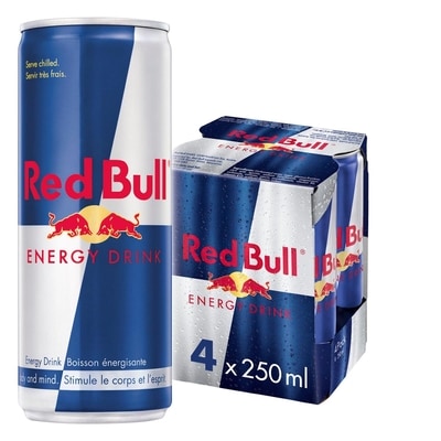 Red Bull Energy Drink 4x250.0 ml, 1,00 $/100ml