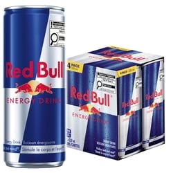 Red Bull Energy Drink, (4 pack) 4x250.0 ml, 1,05 $/100ml