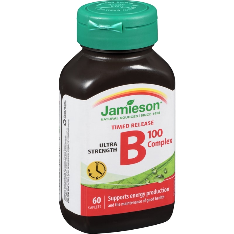 B Complex 100 mg Timed Release 60 Count