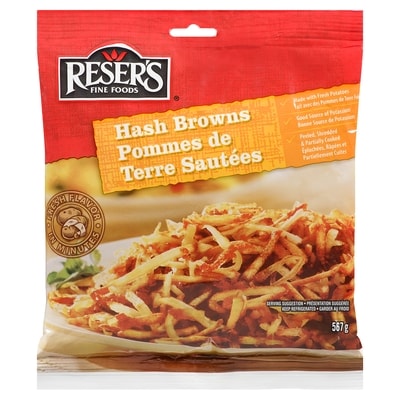Reser’s Fine Foods Pommes de terre rissolées (Après 11h) 567 g, 1,23 $/100g