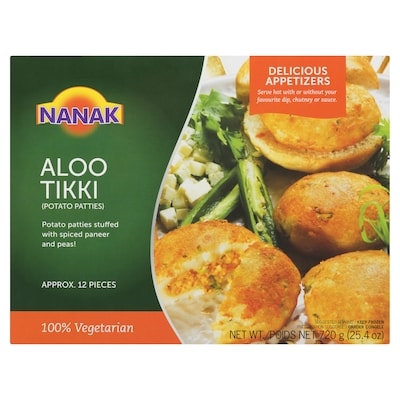 Nanak Aloo Tikki 720 g, 1,11 $/100g