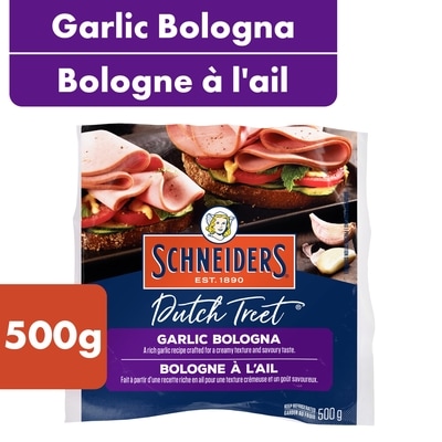 Schneiders Dutch Treet Garlic Bologna 500 g, $10.00/1kg $1.00/100g