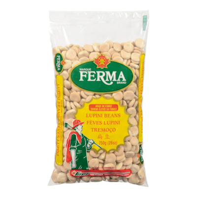 Ferma Fèves lupini 750 g, 0,73 $/100g