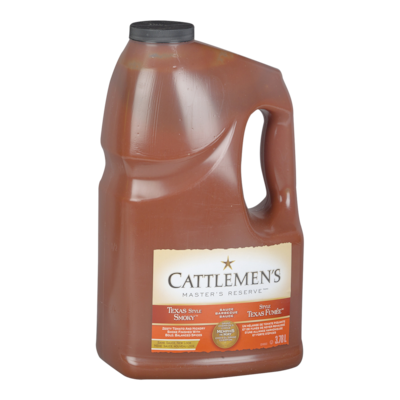 French’s Cattlemen’s Sauce barbecue fumée 3 l, 0,61 $/100ml