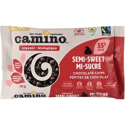 Cocoa Camino Semi-Sweet Chocolate Chips 225 g, $4.22/100g