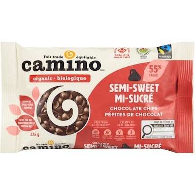Cocoa Camino Pépites de chocolat mi-sucré 225 g, 4,22 $/100g