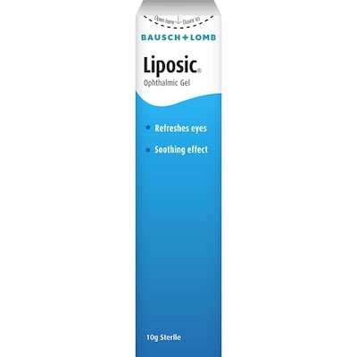 Bausch+Lomb Liposic Ophthalmic Gel 10 g, $149.90/100g