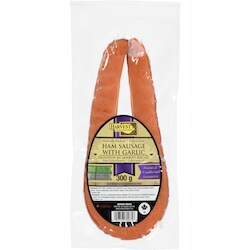 Harvest Saucisson au jambon à l’ail 300 g, 3,00 $/100g