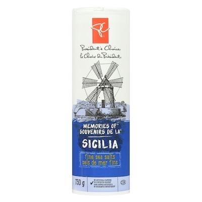 Sels de mer fins Souvenirs de la Sicilia
