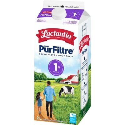 PūrFiltre Lait 1&nbsp;% Partiellement Écrémé
