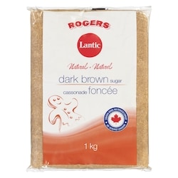 Lantic Natural Dark Brown Sugar - 1 kg | Zehrs