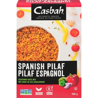 Casbah Pilaf espagnol 198 g, 2,27 $/100g