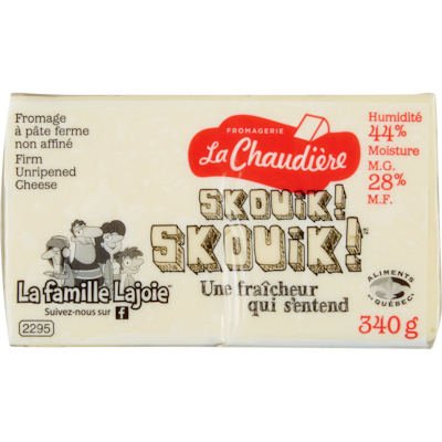 Fromagerie La Chaudière Fromage cheddar blanc doux 340 g, 3,09 $/100g