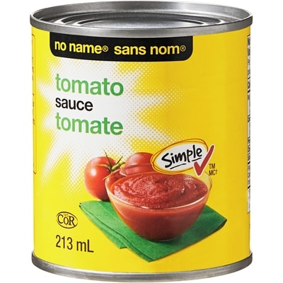 Sans Nom Sauce tomate 213 ml, 0,84 $/100ml