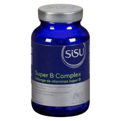 Sisu Super B Complex 90 ea, $0.38/1ea