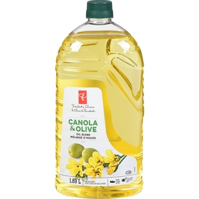 President's Choice Canola & Olive Oil Blend 1.89 l, $0.77/100ml