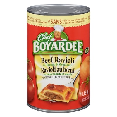 Chef Boyardee Beef Ravioli 1.13 kg, $0.44/100g