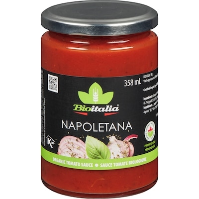 Bioitalia Organic Neapolitan Sauce 358 ml, $1.81/100ml