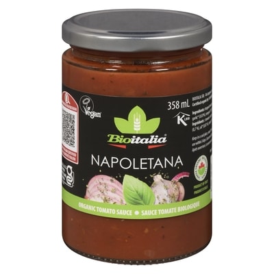 Bioitalia Sauce à la Napolitaine Biologique 358 ml, 1,68 $/100ml