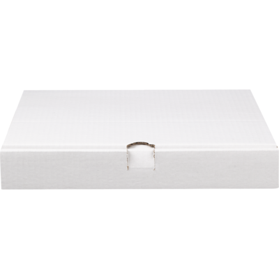 null Corrugated Pizza Boxes, White 12"     50 ea, $0.32/1ea