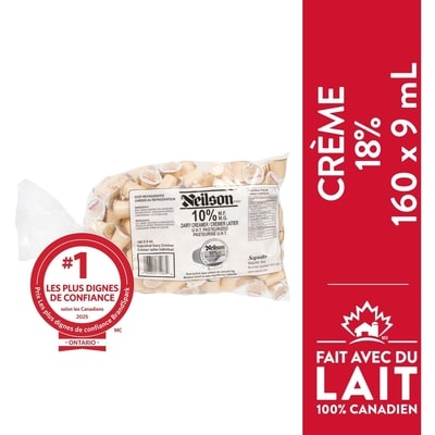 Neilson Crème à café 10 % 160x9.0 ml, 0,79 $/100ml