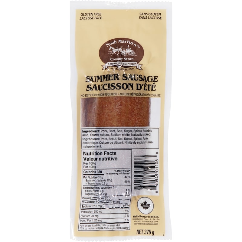 Summer Sausage Mini Chubs