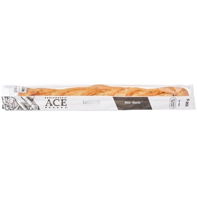 Boulangerie ACE Baguette blanche 350 g, 1,14 $/100g