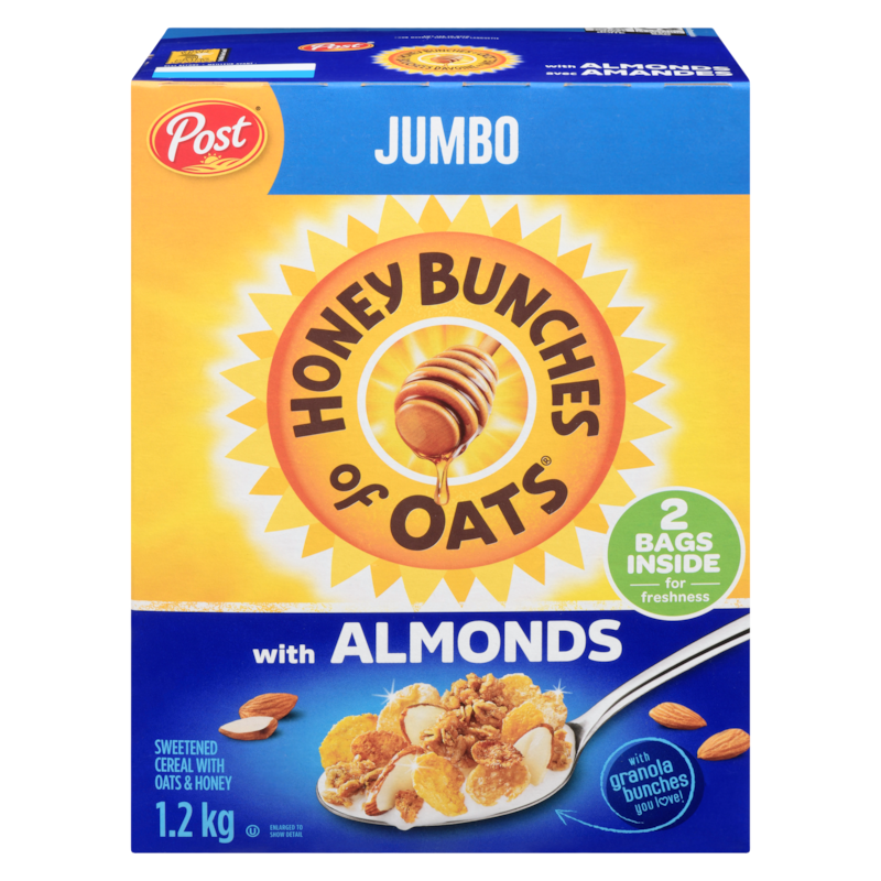 Honey Bunches Of Oat With Almonds Jumbo Box