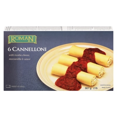 Roman Cannelloni, Cheese 908 g, $1.10/100g