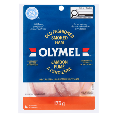 Olymel Old Fashioned Ham, Smoked 175 g, $40.00/1kg $4.00/100g