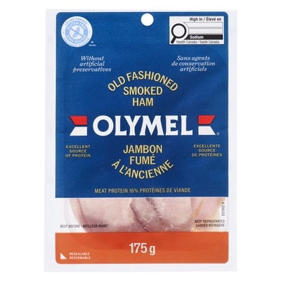 Olymel Old Fashioned Ham, Smoked 175 g, $42.80/1kg $4.28/100g