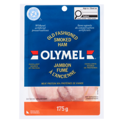 Olymel Jambon à l'ancienne, fumé 175 g, 42,80 $/1kg 4,28 $/100g