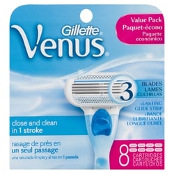 Venus Close & Clean Women's Blades x8