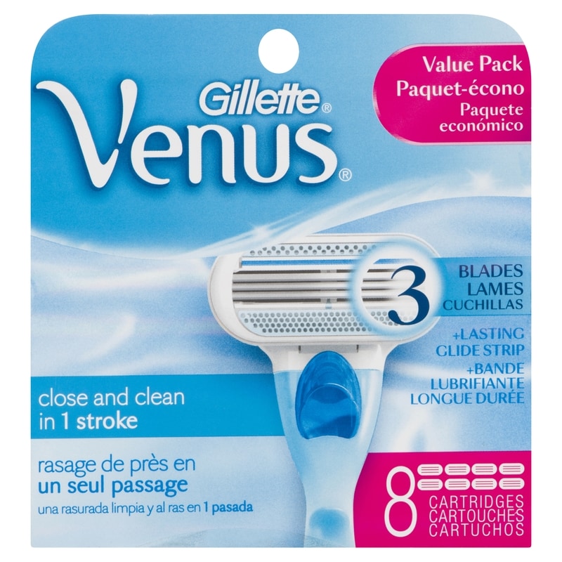Venus Close & Clean Women's Blades x8