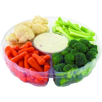 null Veggie Platter, Small (Cauliflower, Broccoli, Carrots, & Celery) 850 g, $1.61/100g