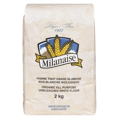 Meunerie Milanaise Farine tout usage Milanaise 2 kg, 0,50 $/100g