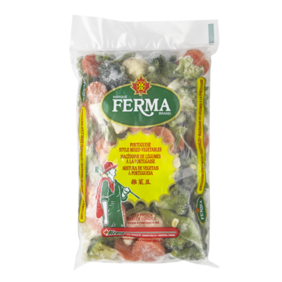 Ferma Mixed Vegetable, Portuguese Frozen 750 g, $0.53/100g