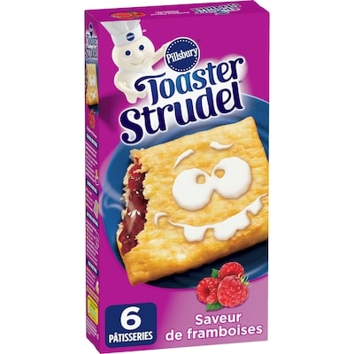 Pillsbury Collations aux framboises Toaster Strudel 326 g, 1,53 $/100g