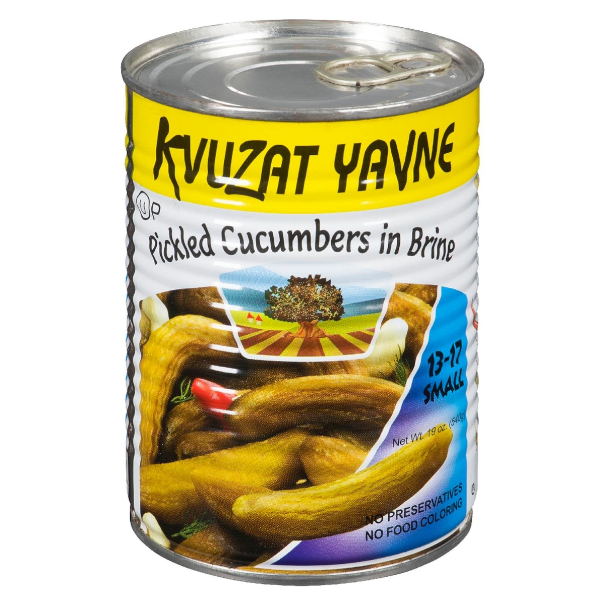 Kvuzat Yavne Cucumbers in Brine 540 g, $0.92/100g