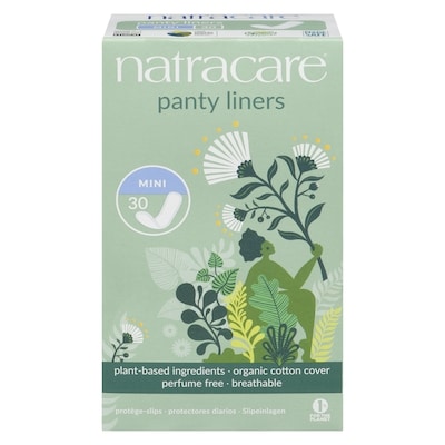 Natracare Panty Liners 30 ea, $0.23/1ea