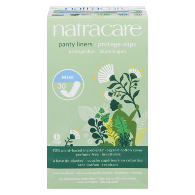 Natracare Panty Liners 30 ea, $0.23/1ea