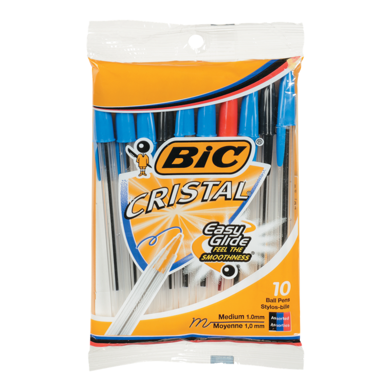 Assorted Cristal Stick Pens