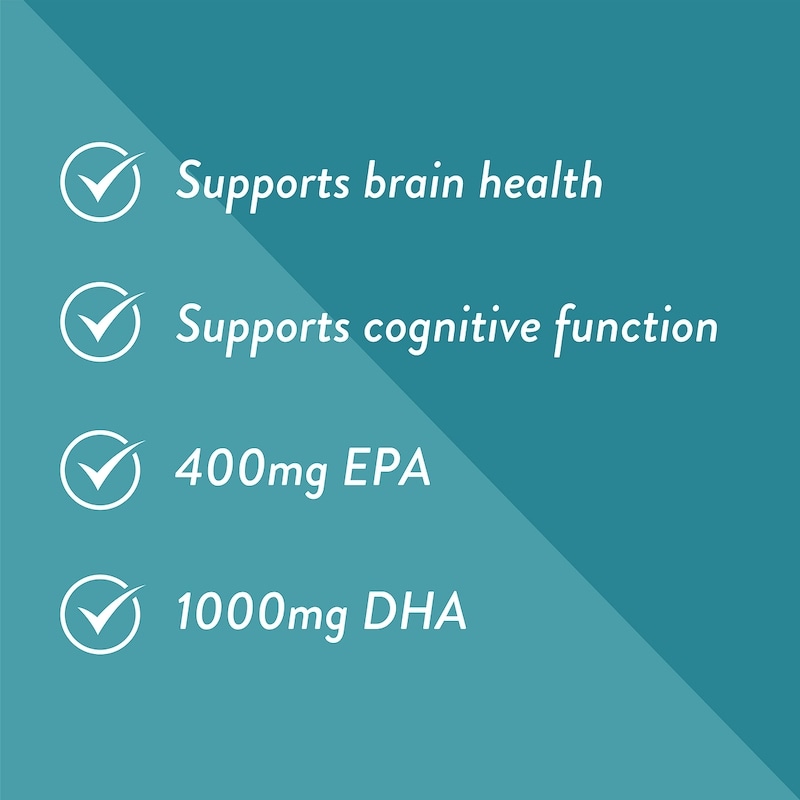 Omega3+ Think, Omega 3 Fish Oil Supplement