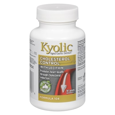 Kyolic Aged Garlic Extract, Cholesterol Formula 104  90 ea, $0.21/1ea