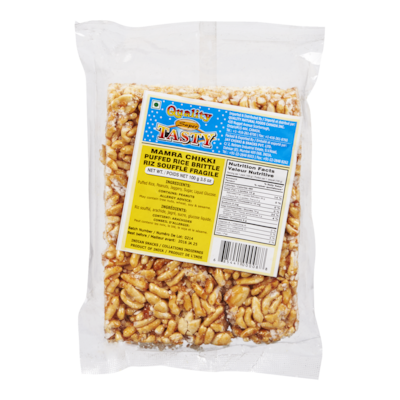 Quality Puffed Rice Brittle Mamra Chikki 100 g, $1.49/100g