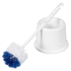 Sans Nom Brosse à cuvette avec support 1 ea, 6,00 $/1ch