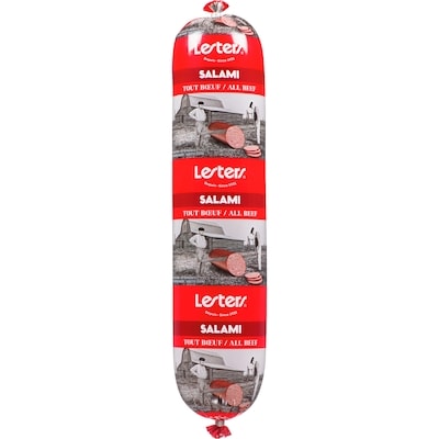Lesters Salami tout bœuf 27,90 $/1kg 12,66 $/1lb